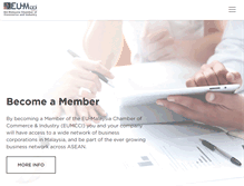 Tablet Screenshot of eumcci.com
